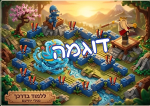 מסלול המילים המכושפות- משחק מילות תפל