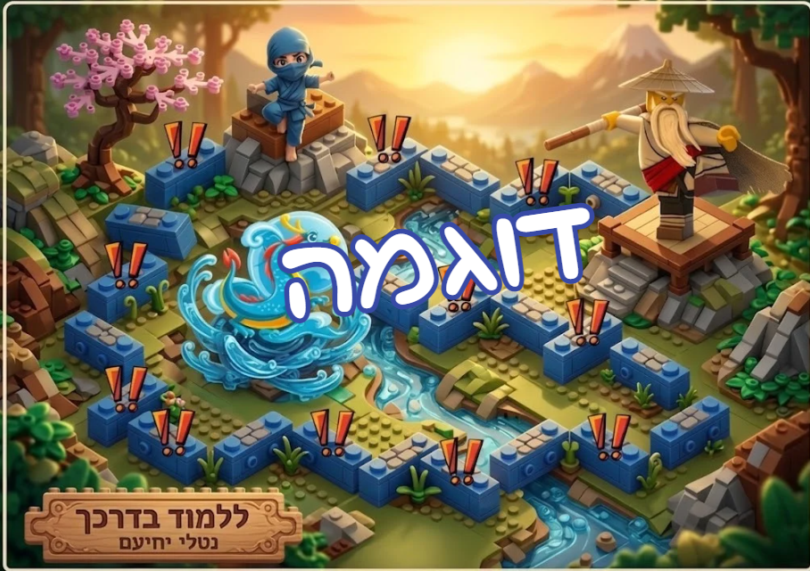 מסלול המילים המכושפות- משחק מילות תפל