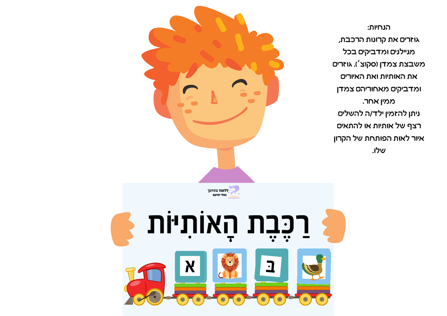 הכרות עם אותיות הא-ב – studyourway ללמוד בדרכך